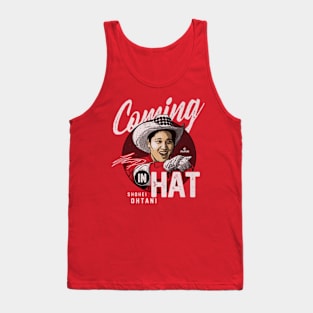 Shohei Ohtani Los Angeles A Coming In Hat Tank Top